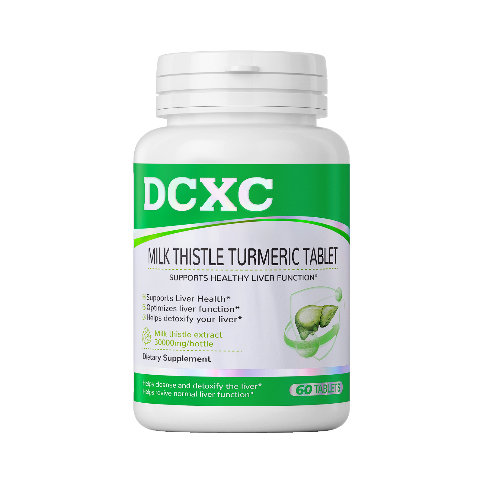 DCXC MILK THISTLE TURMERIC TABLET